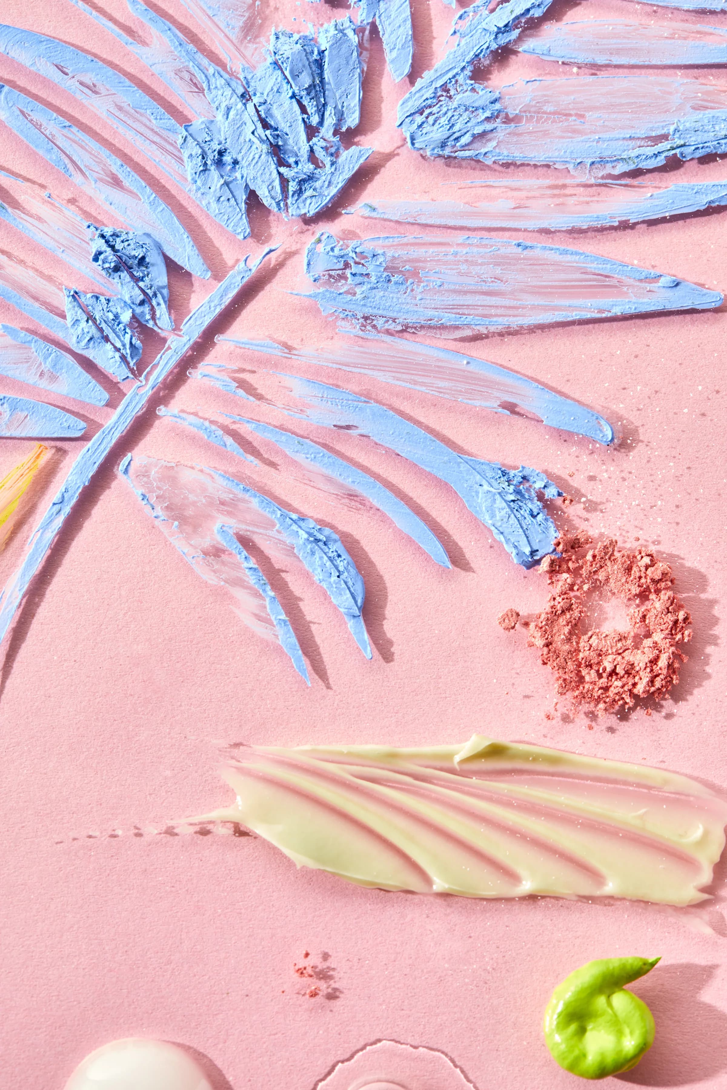 Blue Clay Texture