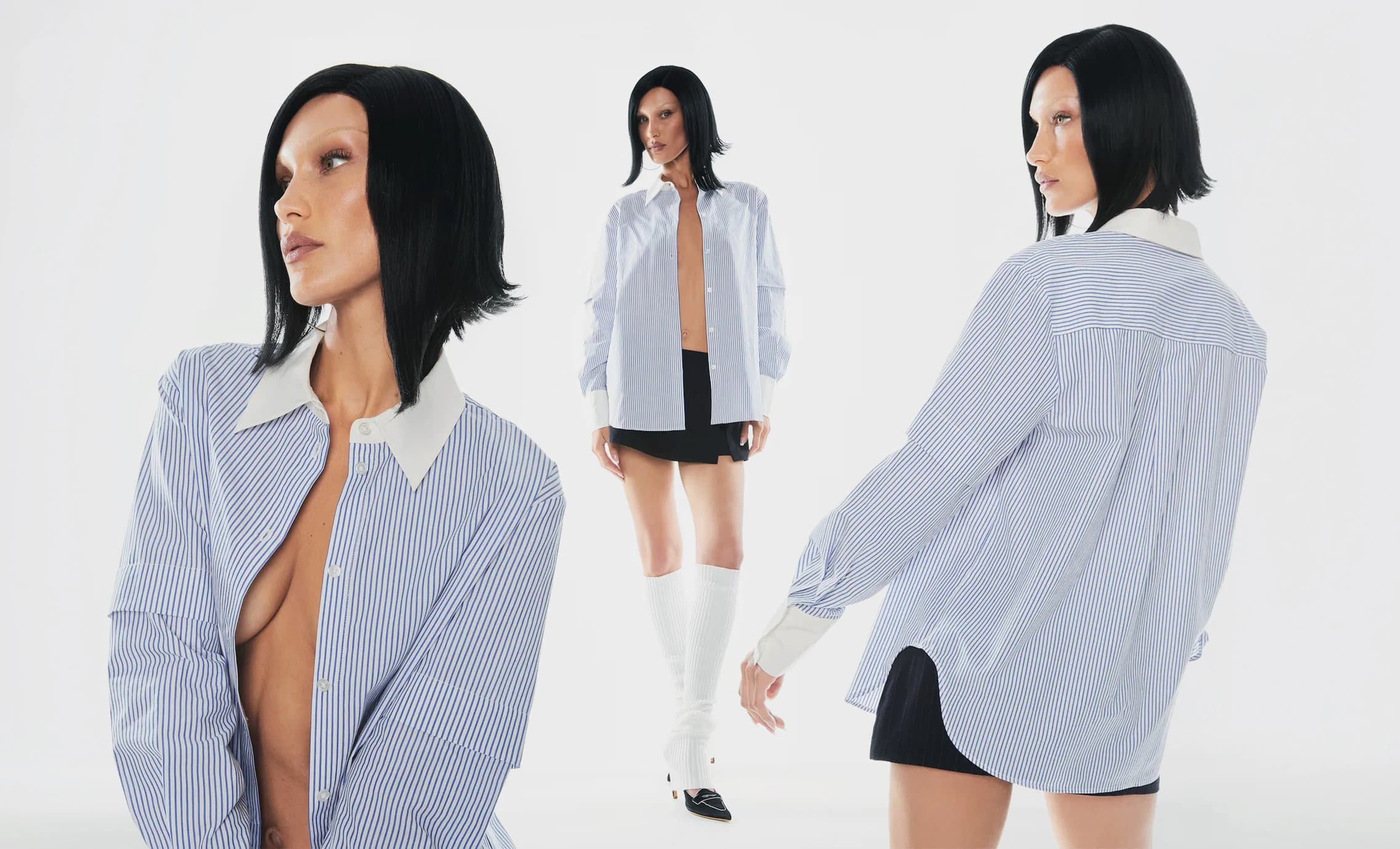 Bella Hadid × ABOUT YOU, White Outfit