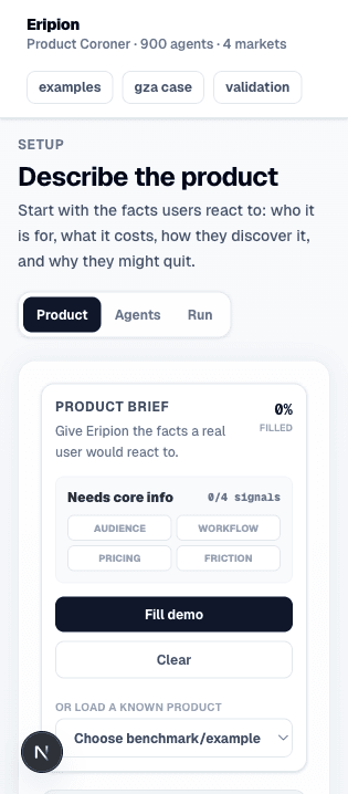 Eripion structured product brief form.