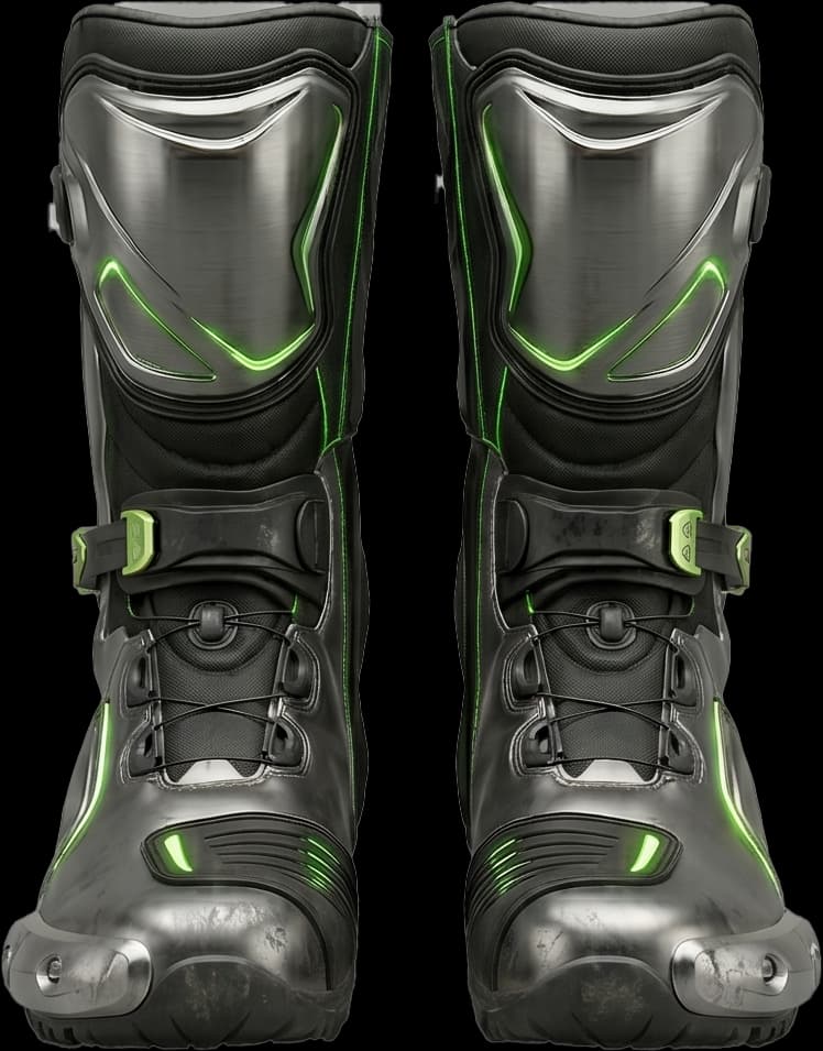Neon Green Boots